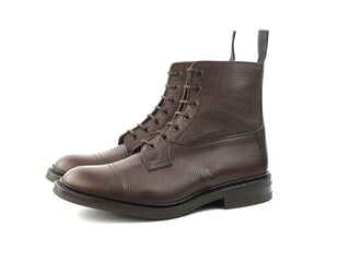 Grassmere Country Boot - Dark Brown Olivvia Scotch Grain