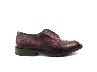 Bourton Country Shoe - Burgundy Museum Calf