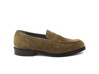 Jermyn Street Penny Loafer - New Brown Ox Reversed Suede