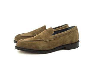 Jermyn Street Penny Loafer - New Brown Ox Reversed Suede