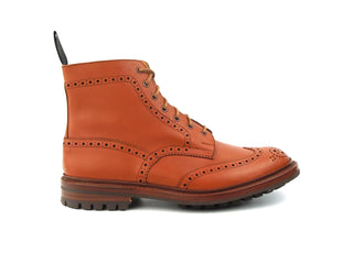 Malton Brogue Country Boot 6 Fitting - C Shade