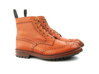 Malton Brogue Country Boot 6 Fitting - C Shade