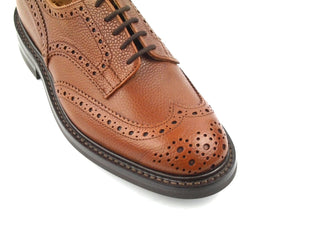 Durham Country Brogue - Sienna Olivvia Scotch Grain