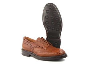 Durham Country Brogue - Sienna Olivvia Scotch Grain