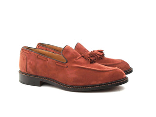 Elton Tassel Loafer - Ciligio (Cherry) Castorino Suede