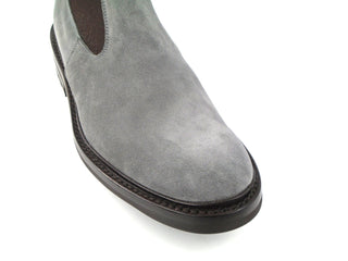 Stephen Chelsea Boot - Light Grey Castorino Suede