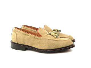 Elton Tassel Loafer - Milkshake Suede