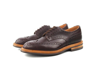 Durham Country Brogue - Burgundy Burnished