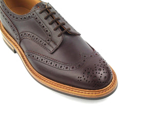 Durham Country Brogue - Burgundy Burnished