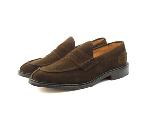 James Penny Loafer - Chocolate Suede