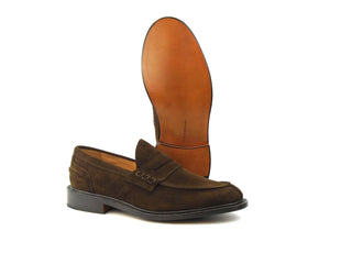 James Penny Loafer - Chocolate Suede