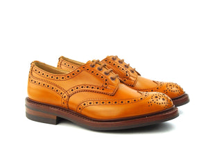 Bourton Country Brogue Shoe - Acorn Antique