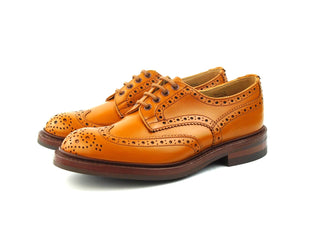 Bourton Country Brogue Shoe - Acorn Antique