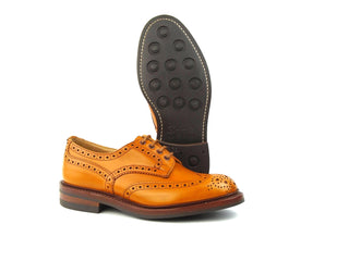 Bourton Country Brogue Shoe - Acorn Antique