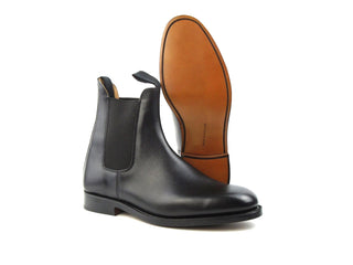 Lambourn Chelsea Boots - Black Calf Junior