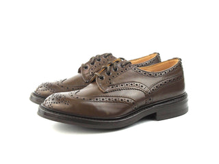 Bourton Country Brogue Shoe - Espresso Olivvia