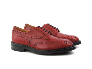 Durham Country Brogue - Pittards Red