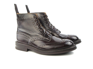 Stow Country Boot  - Zonta Burgundy