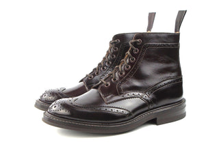 Stow Country Boot  - Zonta Burgundy