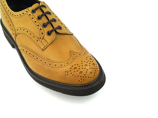 Bourton Country Shoe - Brown Olivvia Waxy