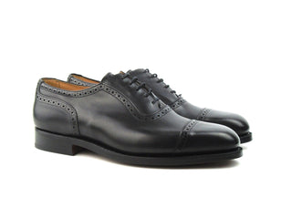 Belgrave U Throat Oxford - Black Calf Junior