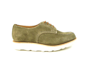 Kilsby Handsewn Derby - Visone Repello Suede