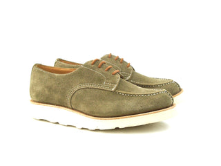 Kilsby Handsewn Derby - Visone Repello Suede