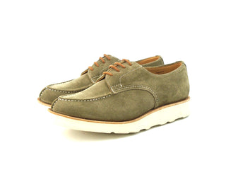 Kilsby Handsewn Derby - Visone Repello Suede