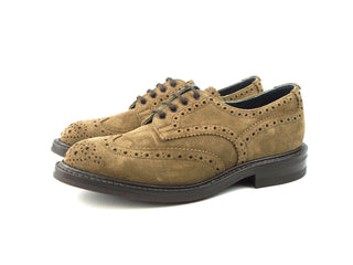 Bourton Country Shoe - New Brown Ox Reversed Suede