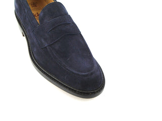 Jason Penny Loafer - Navy Blue Castorino Suede