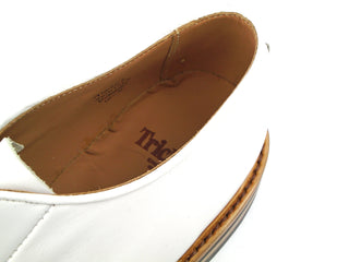 Robert Derby Shoe - White Softee Calf
