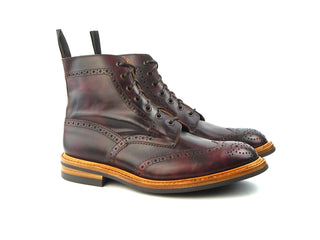 Stow Country Boot - Burgundy Museum