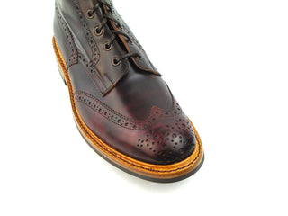 Stow Country Boot - Burgundy Museum