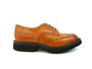 Lightweight Bourton Country Brogue Shoe - 1001 Burnished