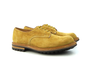 8390 Men's Tramping Shoes - Tan Coarse Suede