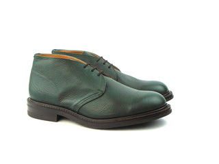 Winston Chukka Boot - Green Olivvia Scotch Grain