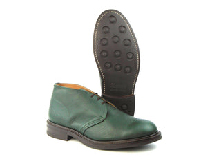 Winston Chukka Boot - Green Olivvia Scotch Grain