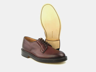 Robert Derby Shoe - Burgundy Burnished