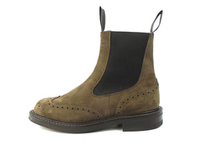 Silvia Country Dealer Boot - Brown Suede