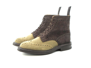 Stow Country Boot  - Brown Two Tone Suede