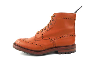 6 Fitting Malton Brogue Country Boot - C Shade