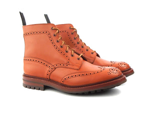 6 Fitting Malton Brogue Country Boot - C Shade