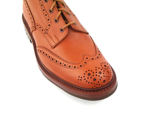 6 Fitting Malton Brogue Country Boot - C Shade