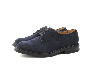 Woodstock Derby Super Shoe - Navy Castorino Suede