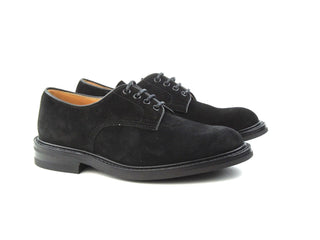 Woodstock Derby Super Shoe - Black Suede