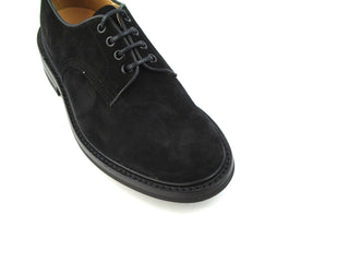 Woodstock Derby Super Shoe - Black Suede
