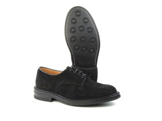 Woodstock Derby Super Shoe - Black Suede