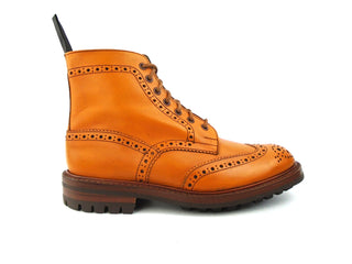 Malton Brogue Country Boot - Acorn Olivvia Classic Calf