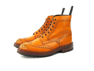 Malton Brogue Country Boot - Acorn Olivvia Classic Calf