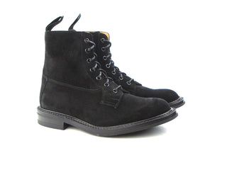 Burford Derby Super Boots -Black Suede